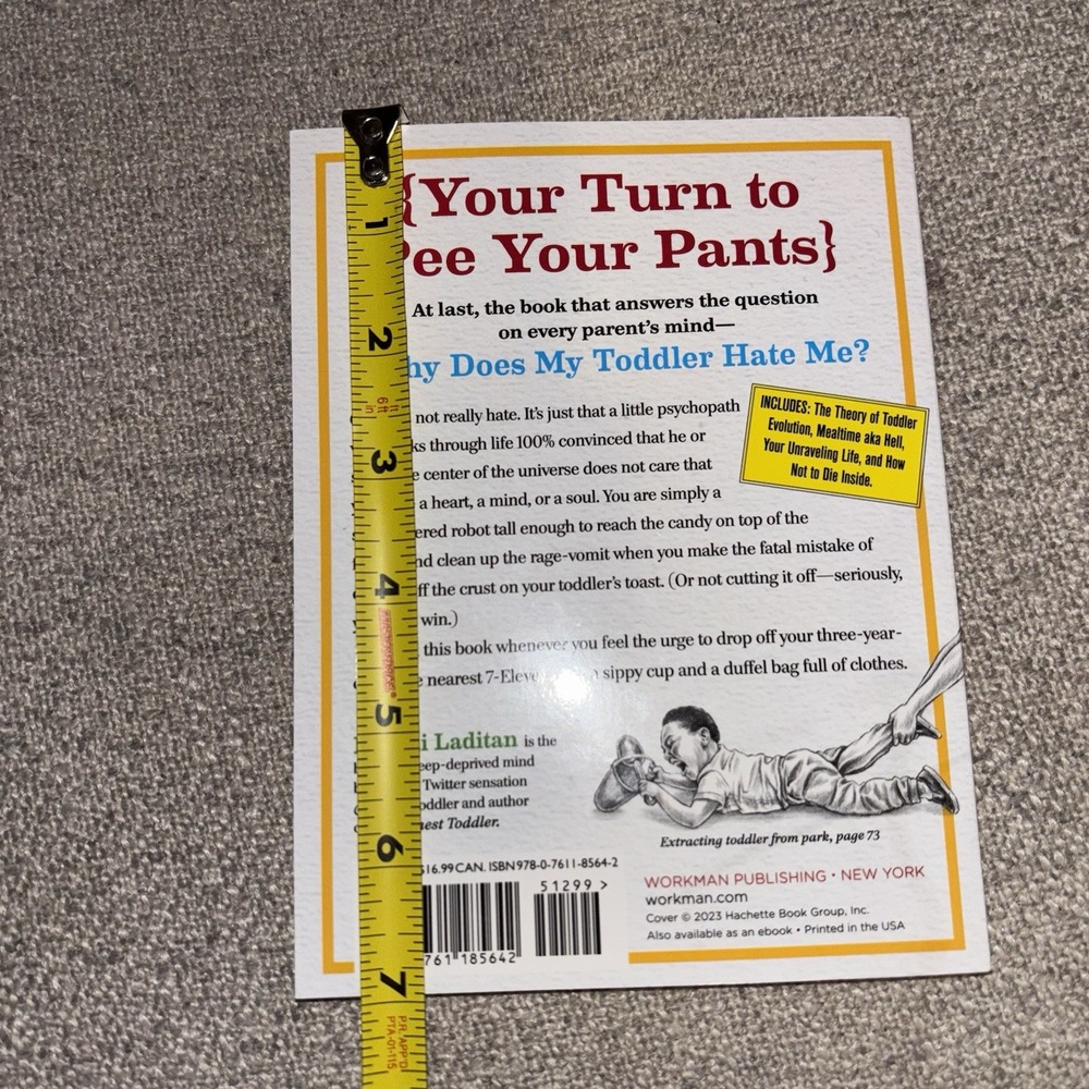Bunmi Laditan Toddlers Are A**Holes: It's Not Your Fault 2015 TP Humor Parenting - Picture 4 of 10